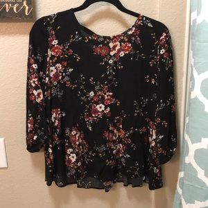 Floral blouse
